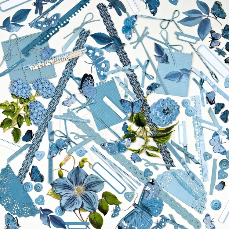 Zestaw Die cuts Color Swatch Ocean 112 elementów CSO41275 49 and Market