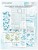 Rub-on transfer 15x20cm Color Swatch Ocean 6 arkuszy CSO41084 49 and Market