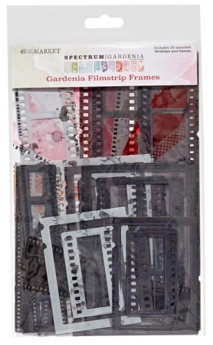 Ozdoby klisze Spectrum Gardenia Filmstrip Frames 30 elementów SG23732 49 and Market