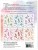 Rub-on transfer 15x20cm Spectrum Gardenia - Leaves 6 arkuszy SG23688 49 and Market