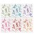 Rub-on transfer 15x20cm Spectrum Gardenia - Leaves 6 arkuszy SG23688 49 and Market