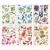 Rub-on transfer 15x20cm Spectrum Gardenia - Botanical 6 arkuszy SG23671 49 and Market