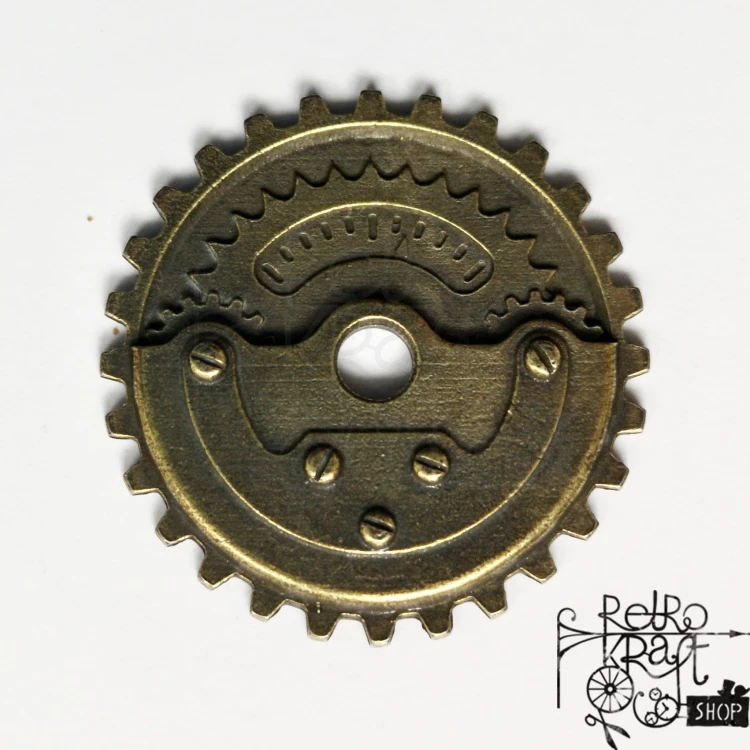 Ozdoba metalowa Zębatka złożenie Gear assembly 1 STE Mitform