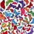 Zestaw Die cuts Spectrum Gardenia - Butterfly 89 elementów SG23640 49 and Market