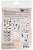 Rub-on transfer 15x20cm Curators Botanical 6 arkuszy CB35809 49 and Market