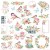 Ozdoby papierowe Ephemera Celebrate Life 50szt EPHM50 84078 Little Birdie