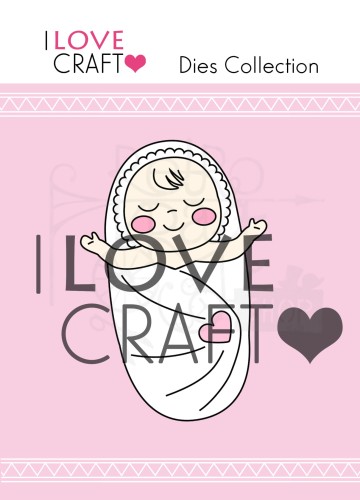 Wykrojnik Dzieciątko - Chrzest D020 I Love Craft