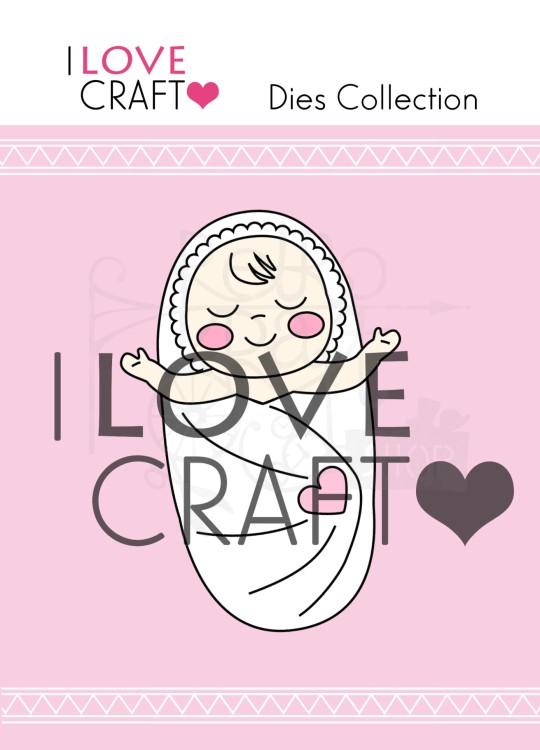 Wykrojnik Dzieciątko - Chrzest D020 I Love Craft