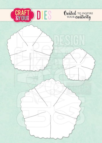 Wykrojnik Flower 1 Kwiat 1 CW140 Craft&amp;You Design