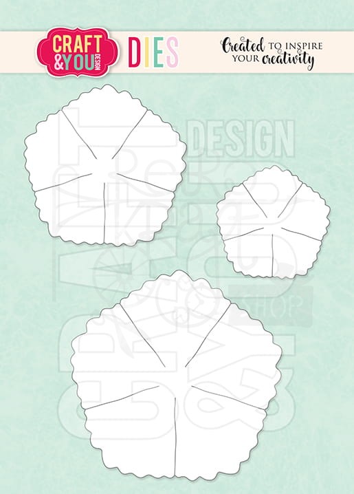 Wykrojnik Flower 1 Kwiat 1 CW140 Craft&amp;You Design