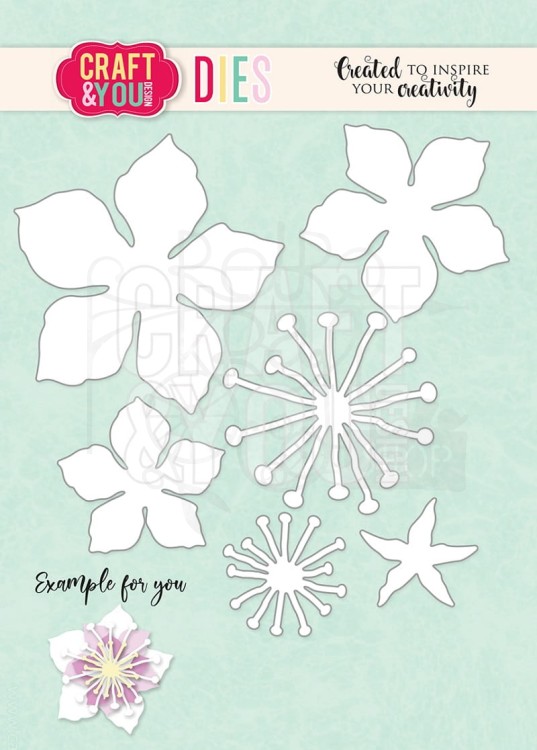 Wykrojnik Cherry blossom Kwiat wiśni CW123 Craft&amp;You Design