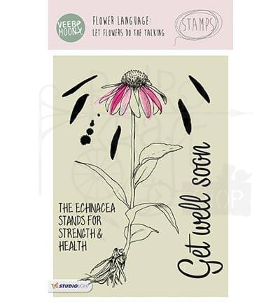 Stemple akrylowe kwiat echinacea STAMPVM06 StudioLight