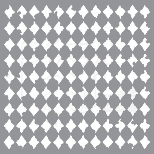 Szablon maska 30x30 Distressed Harlequin ADS03 Americana
