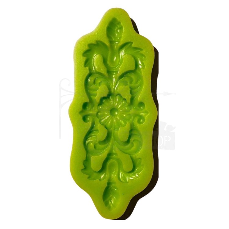 Foremka silikonowa ornament z kwiatem