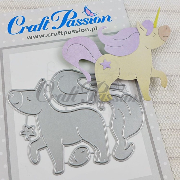 Zestaw wykrojników jednorożec CP-123 Craft Passion