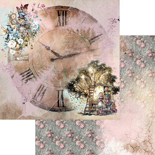 Zestaw papierów 20x20 Enchanted World - Following Alice AA-EWFA-08 Alchemy of Art