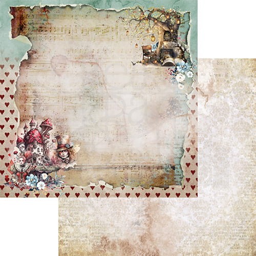 Zestaw papierów 20x20 Enchanted World - Following Alice AA-EWFA-08 Alchemy of Art