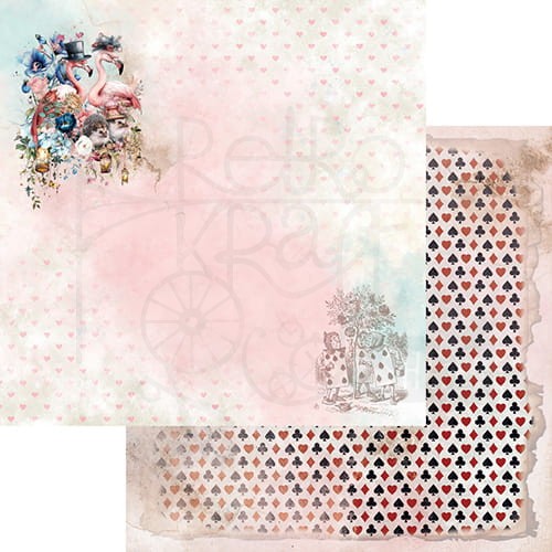 Zestaw papierów 20x20 Enchanted World - Following Alice AA-EWFA-08 Alchemy of Art