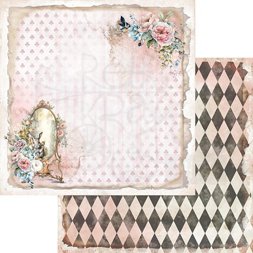 Zestaw papierów 20x20 Enchanted World - Following Alice AA-EWFA-08 Alchemy of Art