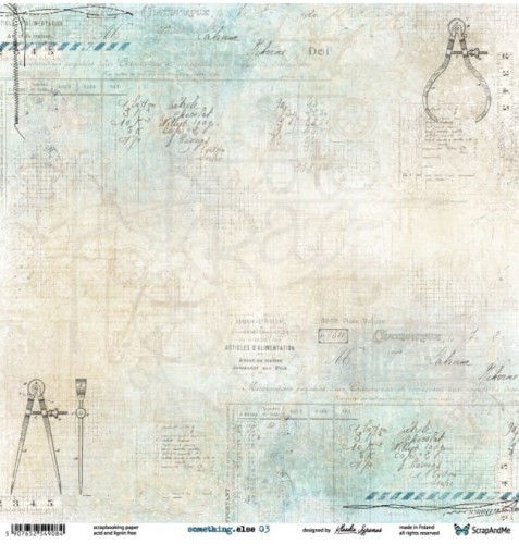 Papier 30x30 Something.else S.E-03/04 Scrap and Me