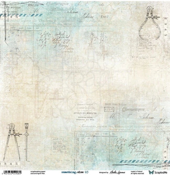 Papier 30x30 Something.else S.E-03/04 Scrap and Me
