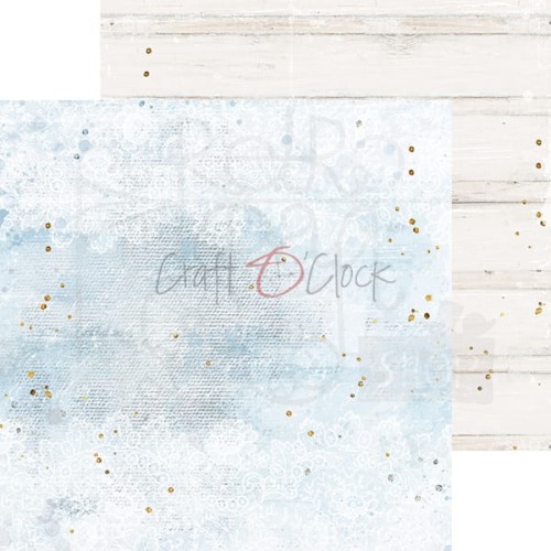 Zestaw papierów bazowych 20x20 Forever Blue CC-C56-FB-12 Craft O'Clock