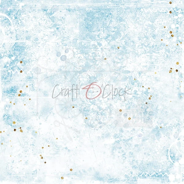 Zestaw papierów bazowych 20x20 Forever Blue CC-C56-FB-12 Craft O'Clock