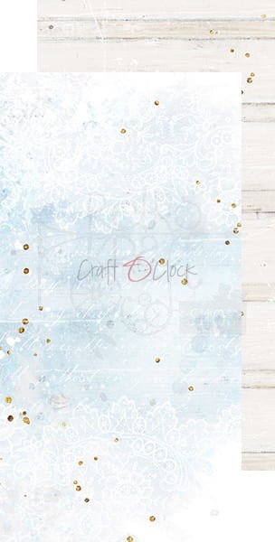 Zestaw papierów bazowych 15x30 Forever Blue CC-C56-FB-09 Craft O'Clock