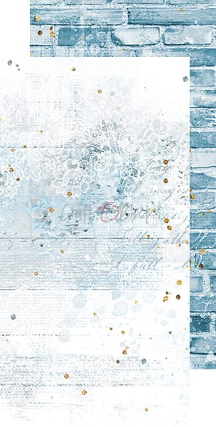 Zestaw papierów bazowych 15x30 Forever Blue CC-C56-FB-09 Craft O'Clock