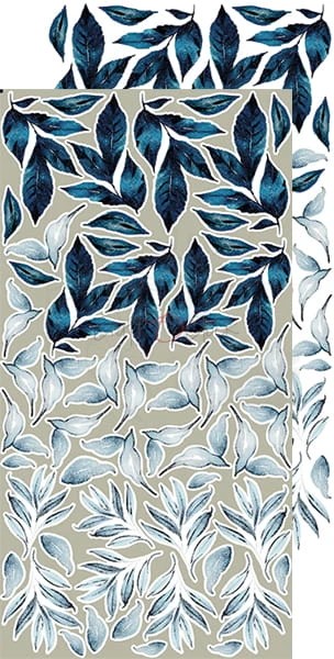 Zestaw dodatków 15x30 Forever Blue - Kwiaty CC-C56-FB-10 Craft O'Clock