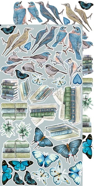 Zestaw dodatków 15x30 Forever Blue - Forever CC-C56-FB-11 Craft O'Clock