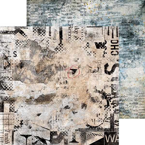 Zestaw papierów bazowych 20x20 Clang &amp; Dirt CC-C57-CD-12 Craft O'Clock