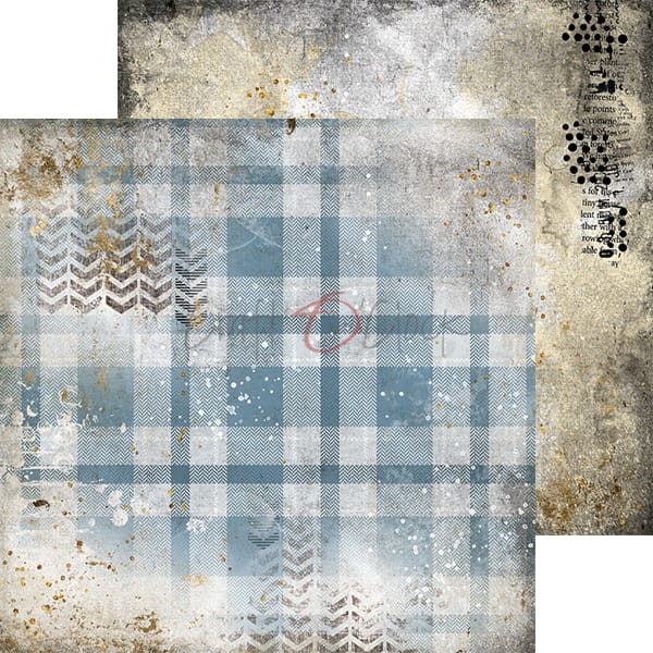 Zestaw papierów bazowych 20x20 Clang &amp; Dirt CC-C57-CD-12 Craft O'Clock