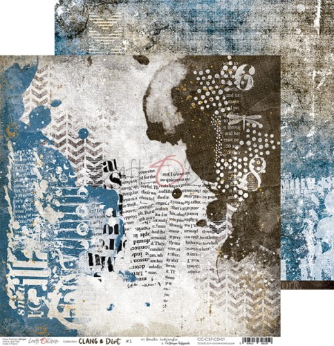 Zestaw papierów 30x30 Clang &amp; Dirt CC-C57-CD-00 Craft O'Clock