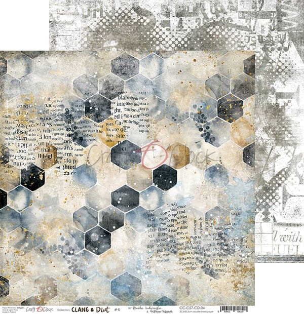 Zestaw papierów 30x30 Clang &amp; Dirt CC-C57-CD-00 Craft O'Clock
