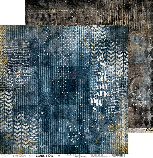 Zestaw papierów 30x30 Clang &amp; Dirt CC-C57-CD-00 Craft O'Clock