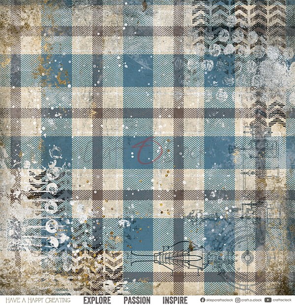 Zestaw papierów 30x30 Clang &amp; Dirt CC-C57-CD-00 Craft O'Clock