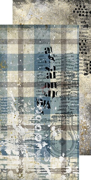 Zestaw papierów bazowych 15x30 Clang &amp; Dirt CC-C57-CD-09 Craft O'Clock