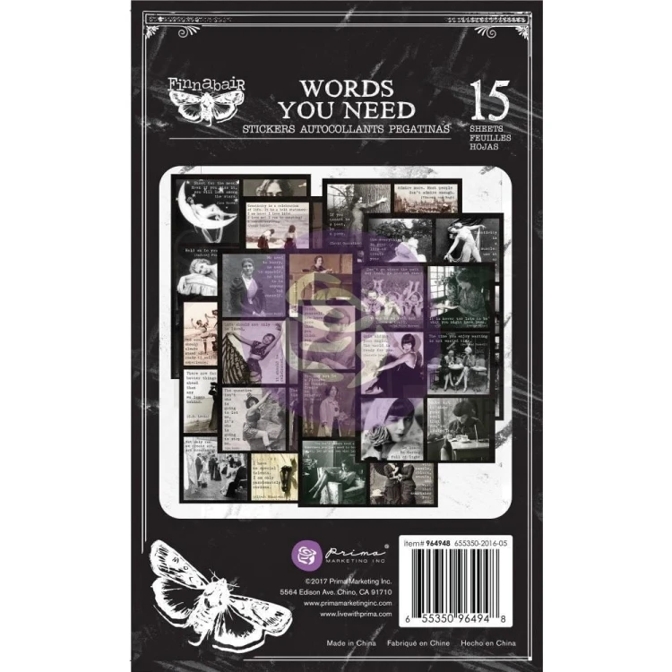 Naklejki Art Daily Planner Sticker Pad Words You Need 964948 Prima