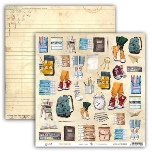 Papier 30x30 - Professor - OldSchool UHK Gallery