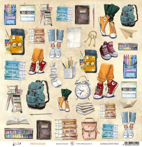 Papier 30x30 - Professor - OldSchool UHK Gallery