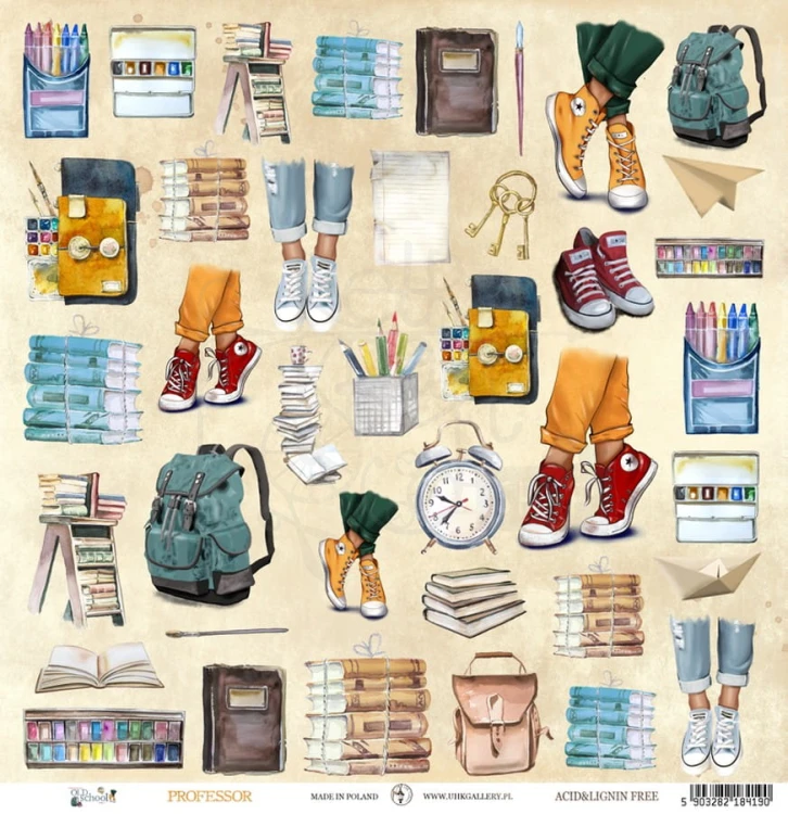 Papier 30x30 - Professor - OldSchool UHK Gallery