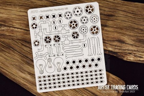 Tekturka ATC - Industrial Factory - kit 35278 Snipart