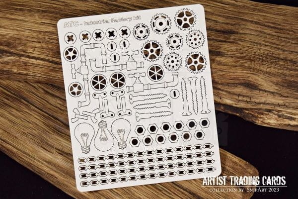 Tekturka ATC - Industrial Factory - kit 35278 Snipart