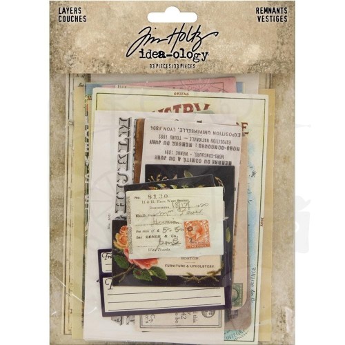 Dodatki Remnants Layers TH93956 Tim Holtz