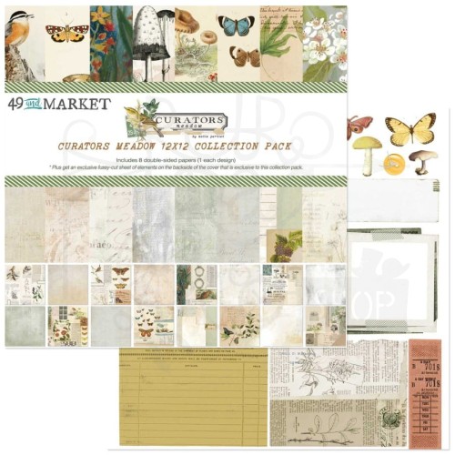 Zestaw papierów 30x30 Curators Meadow CM36752 49 And Market