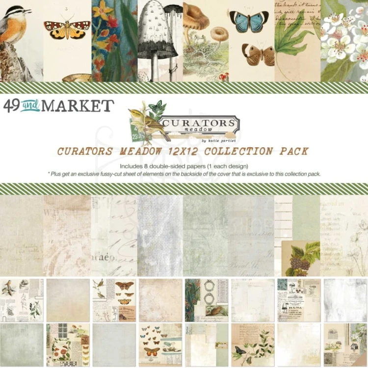 Zestaw papierów 30x30 Curators Meadow CM36752 49 And Market