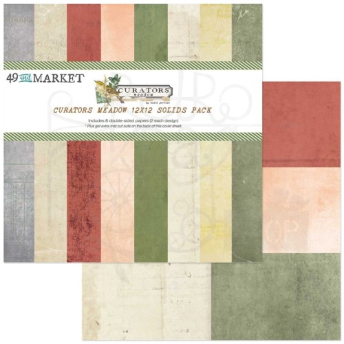 Zestaw papierów 30x30 Curators Meadow Solids CM36769 49 And Market