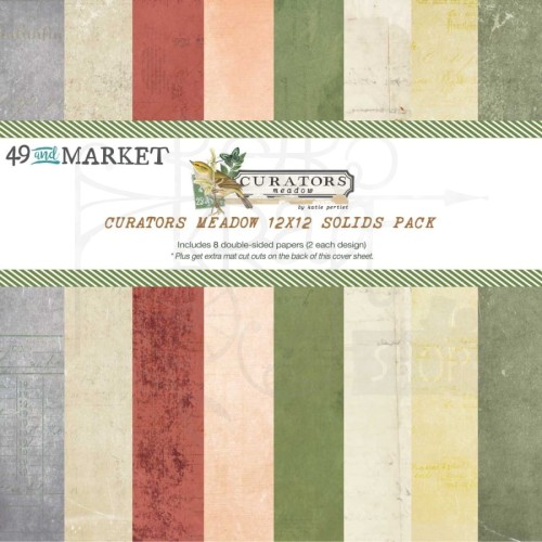 Zestaw papierów 30x30 Curators Meadow Solids CM36769 49 And Market