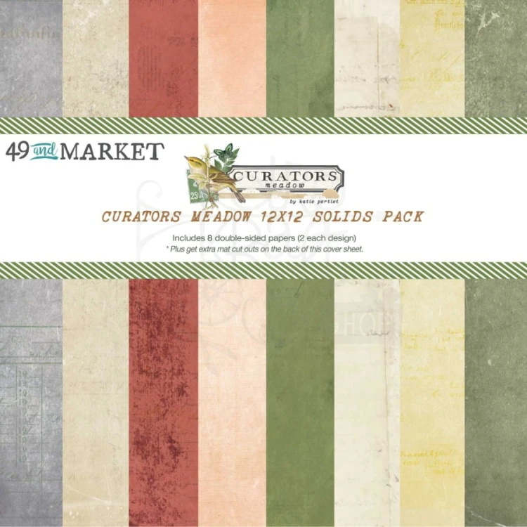 Zestaw papierów 30x30 Curators Meadow Solids CM36769 49 And Market